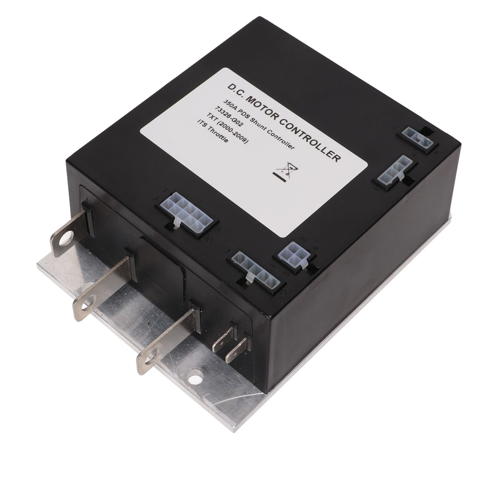 36V 350A Golf Cart Motor Controller 73326-G02 Black Replacement For EZGO TXT Electric PDS Golf Cart 2000‑2009