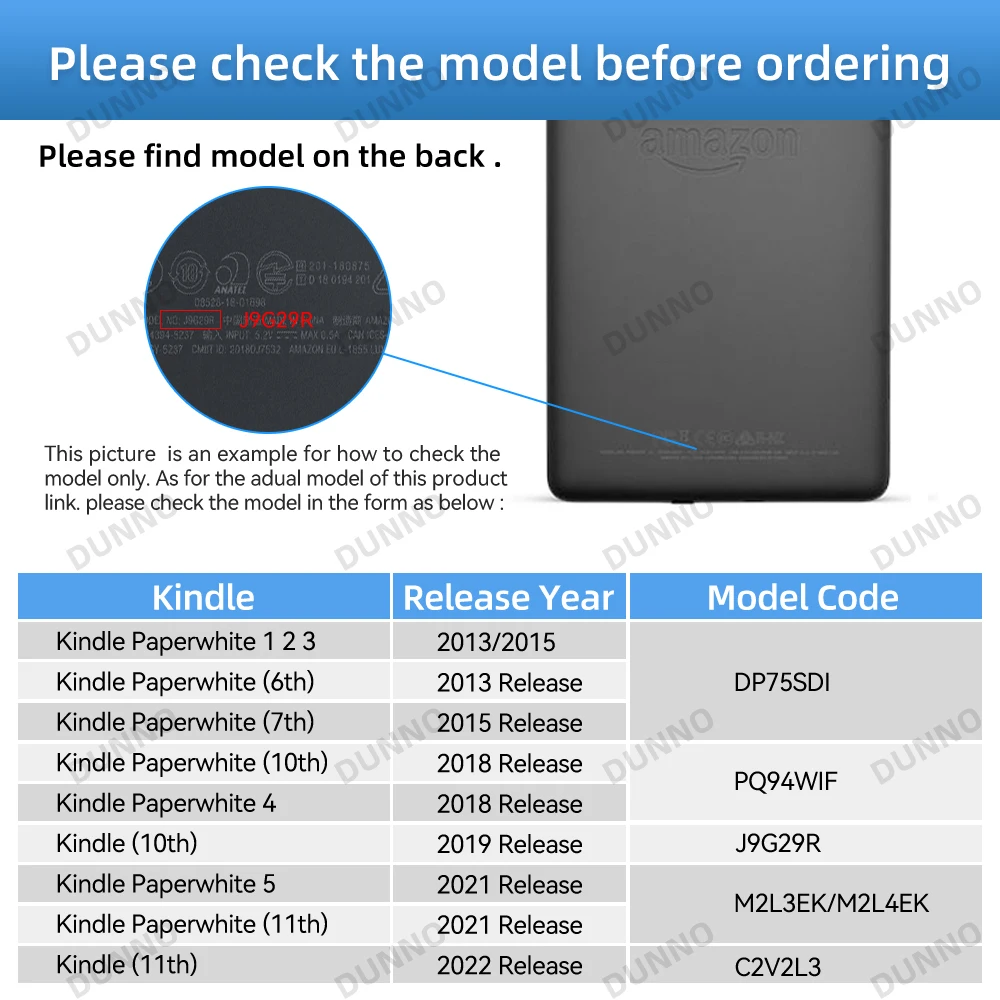 Funda protectora para Kindle Paperwhite, carcasa abatible para E-book, todo nuevo, 10th, 2019, 11th, 2022