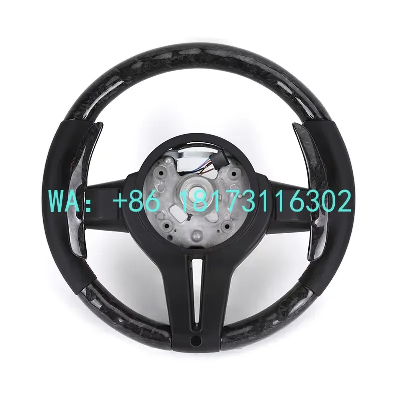 China Plant 2026 Custom M Sport Half Leather Forged Carbon Steering Wheel F10 F20 F30 F32 F36 M3 F80 M4 F82 M2 F87 X3 F2