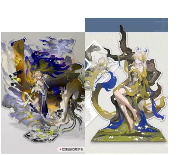 Japanese Anime Arknights Shu Acrylic Stand Figure Model Plate Cosplay Collection Desktop Decor Gifts XTRJ