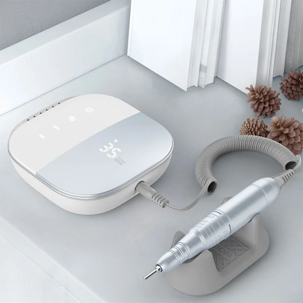 

New Design Nail Drill 35000 RPM Electric Sander Nail HD Display Manicure Machine for nails Professional Nail Lathe Manicure Set