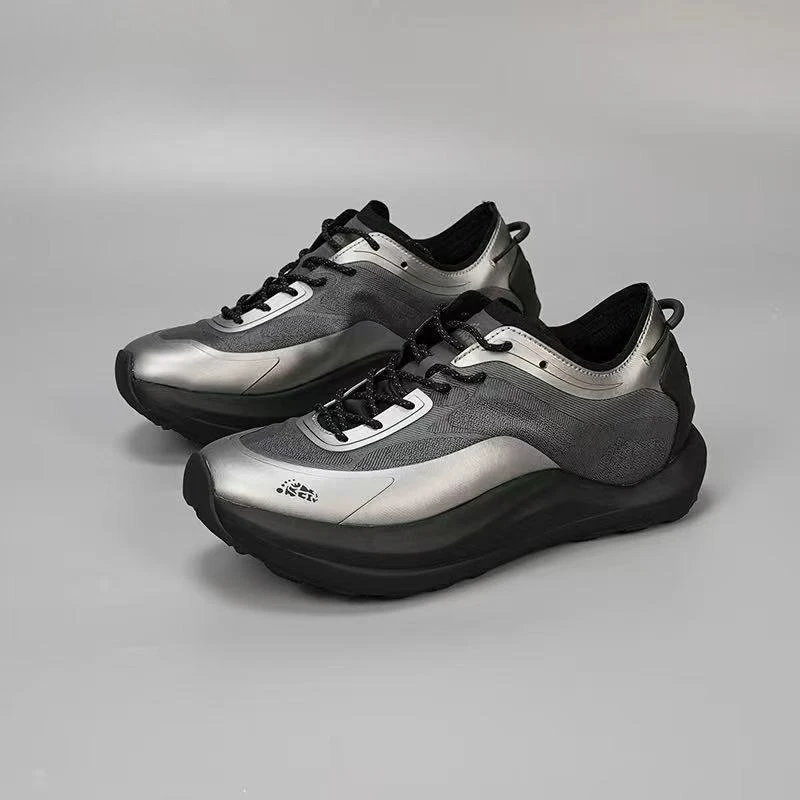 Professional Trail Running Shoes Men Women Black Silver Outdoor Sports Shoes Unisex Breathable Athletic Shoe Brand Walking Shoes