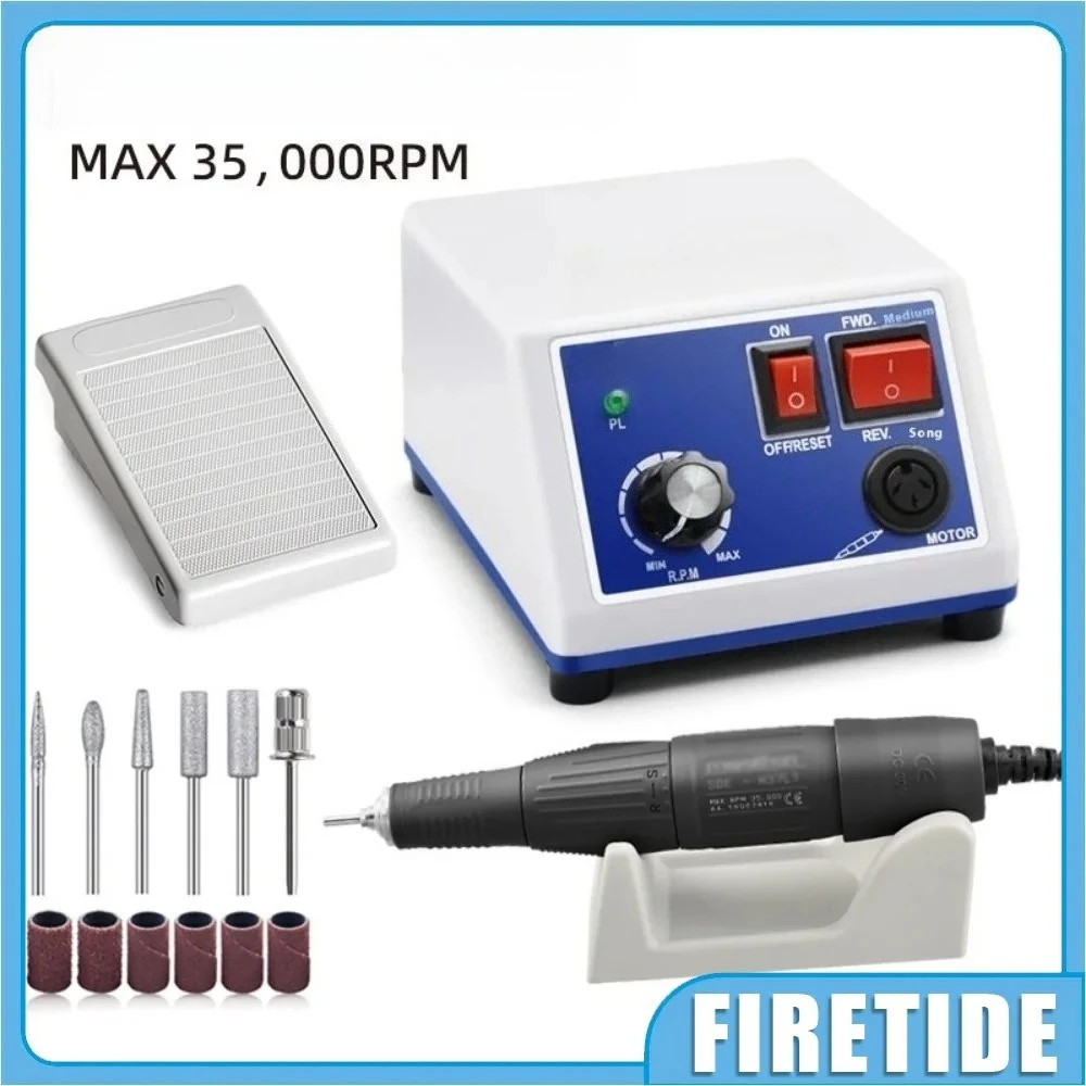 Dental Lab  Micromotor Machine N3 + PRO 105LN 50000RPM Handpiece Straight Contra Angle Handpiece