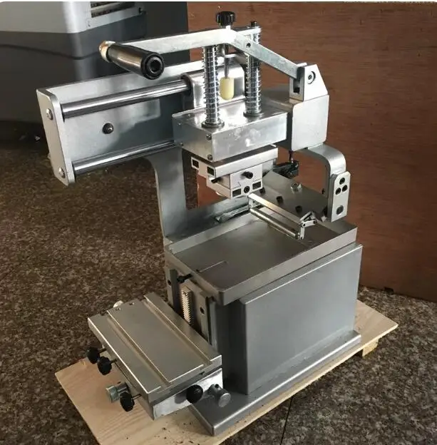 Manual Pad Printing Machine High Precision with Oil Cup Trademark Printing Machine Scraper Type Font Printer