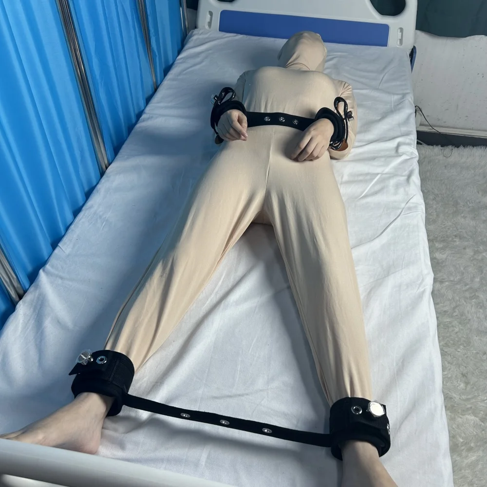 

Soft Quick-Release Magnetic Cuffs for Mania and Agitation Restraints Hand and Ankle Wrist Restraints in Psychiatric Care Strap