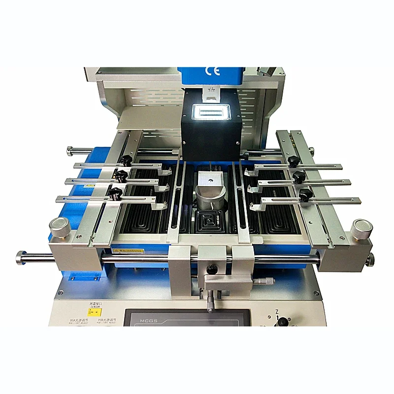 BGA Rework Station Soldering Machine G720 G750 Optical Alignment Mobile Chip Repairing Reball Kit Parts 5300W Touch Screen CCD