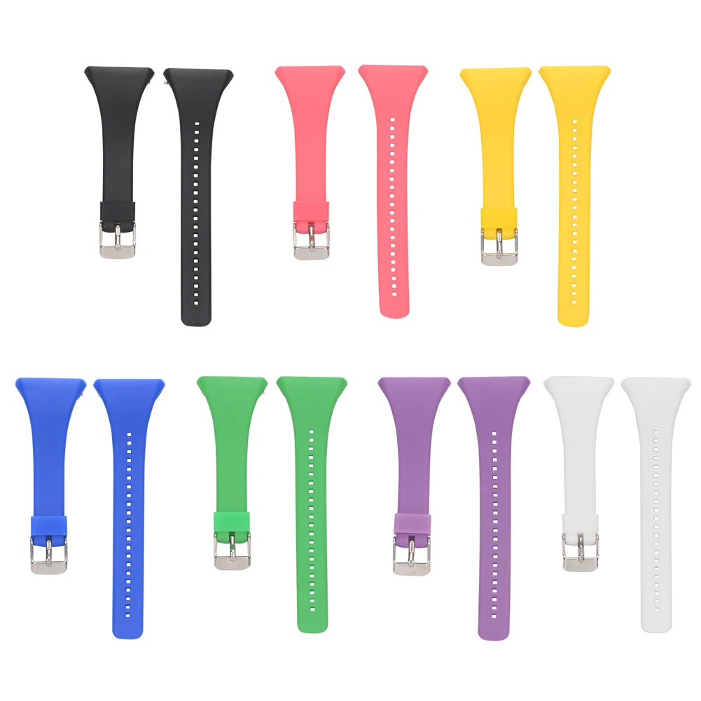 Cinto de silicone para smartwatch, ajustável, prático, à prova d'água, confortável para POLAR FT4 FT7 FT Series