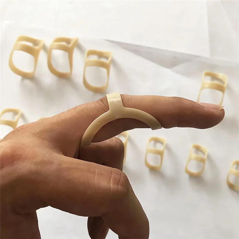 เป็นมิตรกับสิ่งแวดล้อม 5 PCS Trigger Finger Splint,การสนับสนุนและการป้องกันสําหรับโรคข้ออักเสบ,ยืดนิ้ว,Mallet Finger Brace