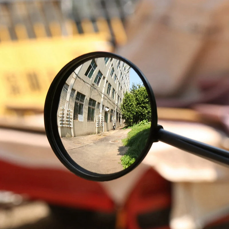 Scooter Mirror Rearview Mirror Wide-Angle With Electric Scooter Rear Shelf Modified Tailstock, For Xiaomi M365 1S Pro