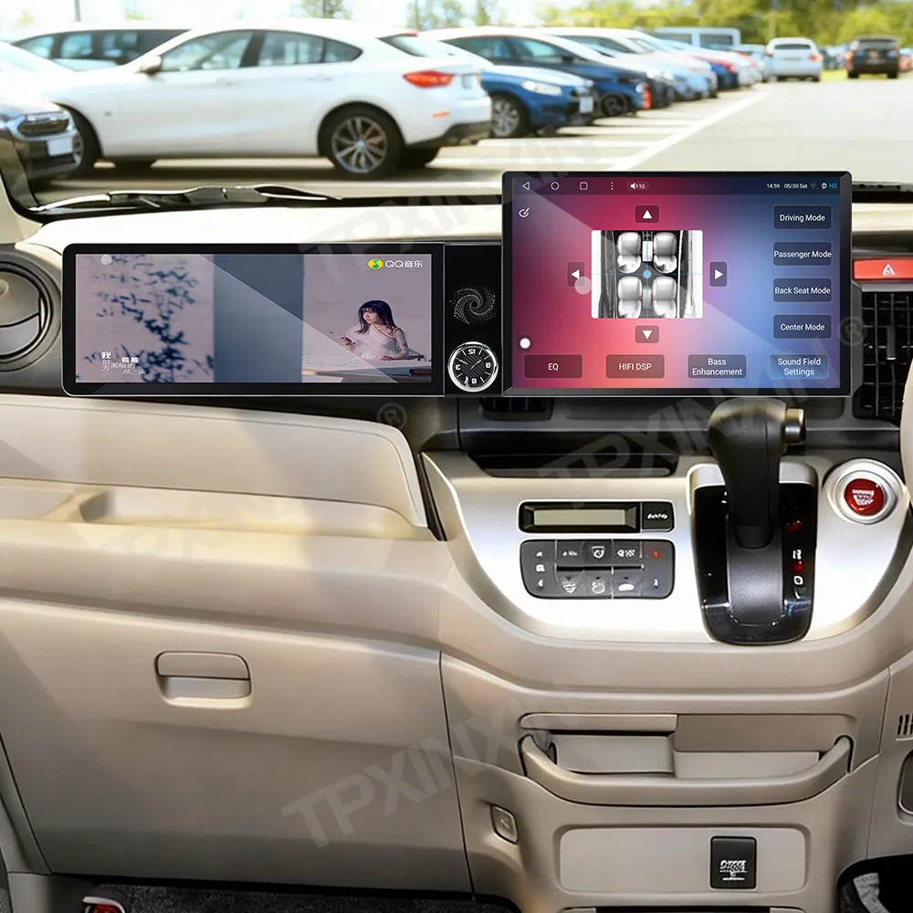 Different Type Dual Screen Car Radio For Honda NWGN 2017-2019 Car Multimedia Video Player GPS Navigation Carplay 4G