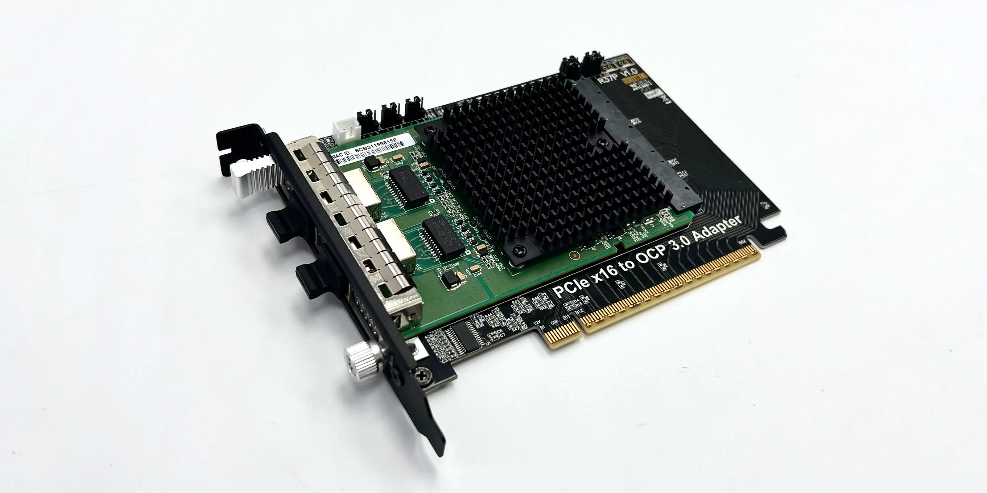 ADT-Link PCIe 4.0 x16 auf OCP NIC3.0 Gen-Z 4C+/SFF-TA-1002 seitliche Adapterkarte, kompatibel mit Gen3/Gen4 Laptop-PC – Detail 10