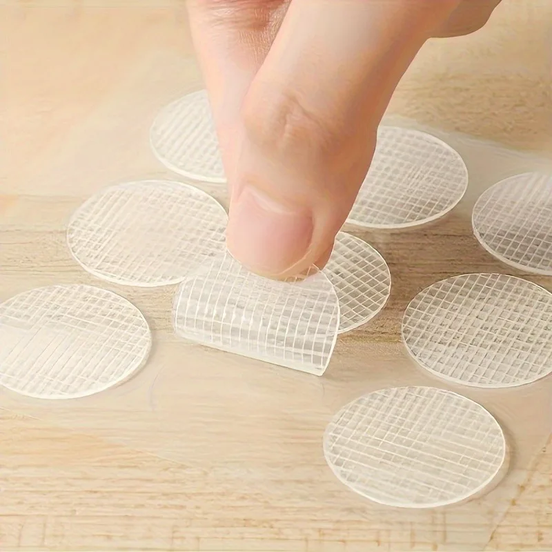 48-teiliges transparentes Mesh-Nano-Traceless-Klebeband, doppelseitiges, hochviskoses, spurloses, transparentes Nano-Klebeband