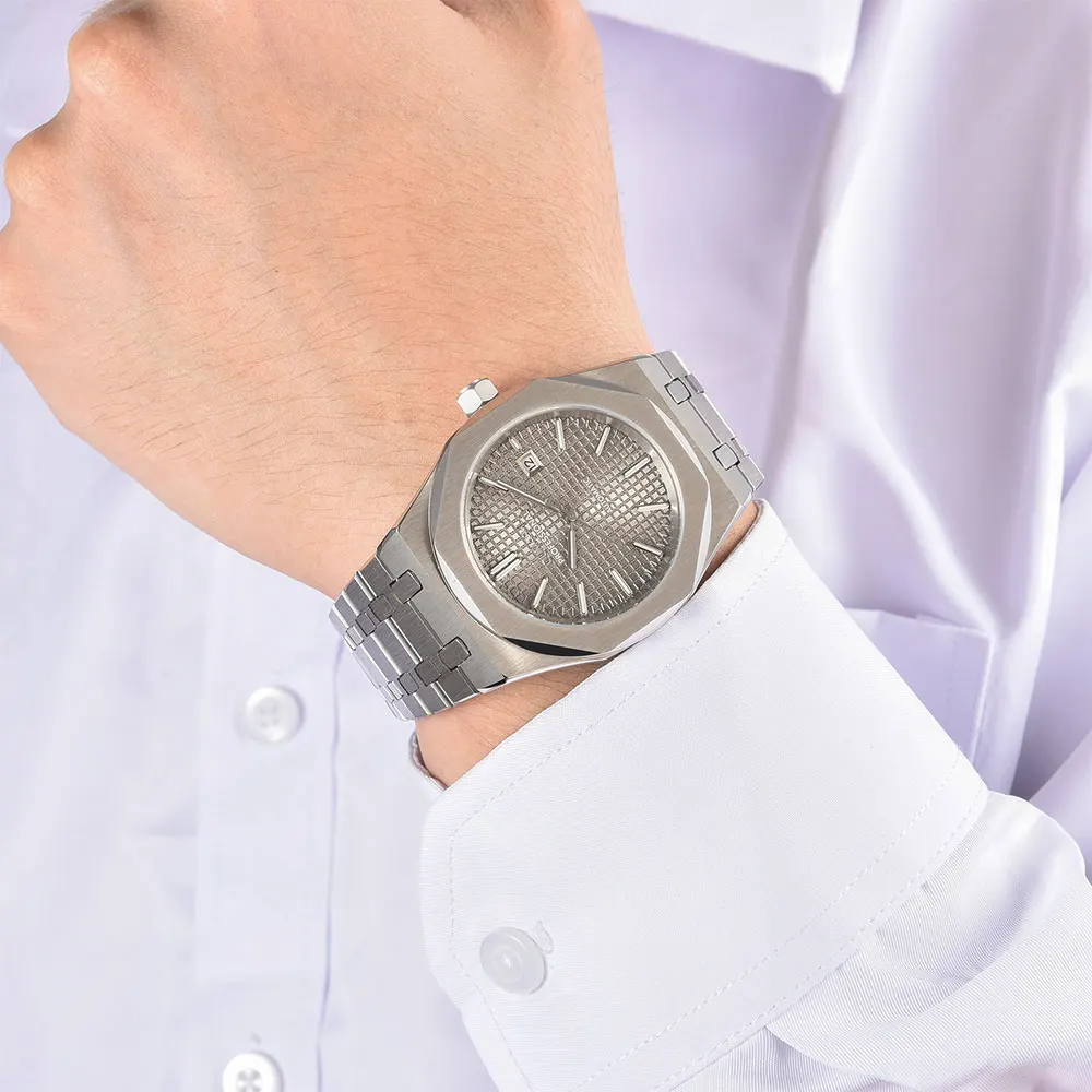 42mm luxury men's custom watch Miyota 8215 automatic watch Sapphire glass stainless steel waterproof men's sports watch