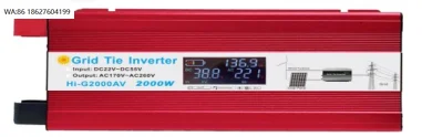 Multi Output Pure Sine Wave Grid-Connected Micro Inverter Waterproof High Efficiency Household Solar PV System