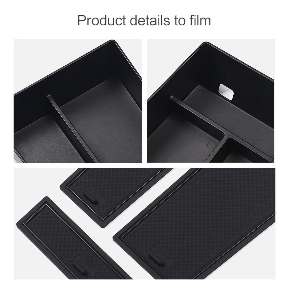 for BMW X5 G05 X6 G06 X7 G07 2019-2024 Armrest Storage Box Accessories Tray Organizer Tidying ABS