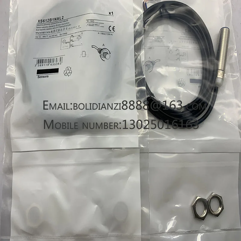 Novo Interruptor Do Sensor De Proximidade, XS612B1NAL5 XS612B1PAL10