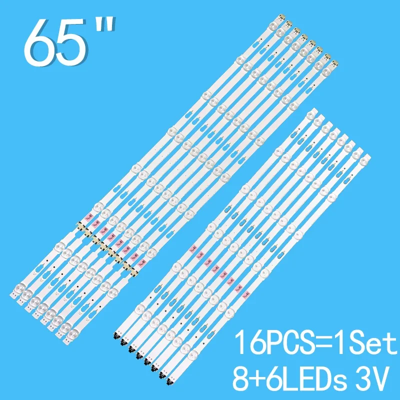 สำหรับ65 "UE65KU6000ทีวี UE65JU6000 V5DU-650DCA-R1 V5DU-650DCB-R1 BN96-39667A 39668A 34809A 39666A 39665A 34810A S_5U75_65_FL_L8 R6