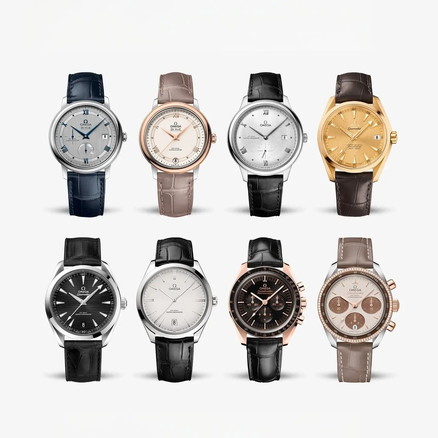 Correa de reloj de piel de cocodrilo auténtica para reloj Omega con logotipo personalizado de 19mm, 20mm, 21mm y 22mm, correa de reloj resistente al agua de piel de cocodrilo