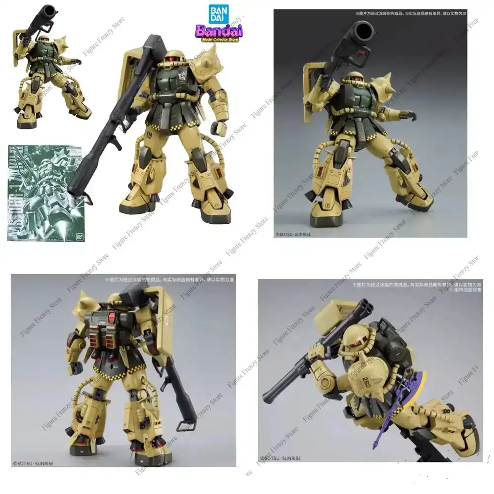 

Special Offer for Bandai MG PB MS-06R-1 OX Zaku 2 Action Figure Zaku II High Mobility Test Type Anime Toy Assembled Model Kit