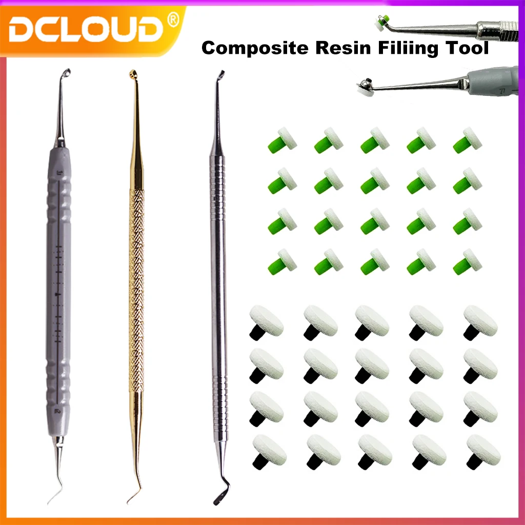 Instrumenty dentystyczne Zestaw do wypełniania żywicą kompozytową Uchwyt do mieszania Podkładki piankowe OptraSculpt Zestaw narzędzi do wybielania