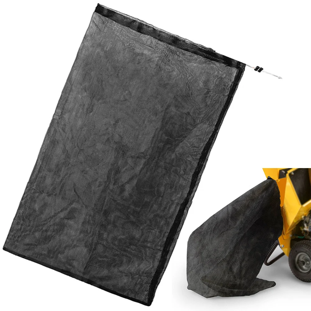 /24x48 /Inch /Black Polyester Mesh Collection Bag Replacement For Electric Wood Chipper Shredder Leaf Mulcher Garden Tool