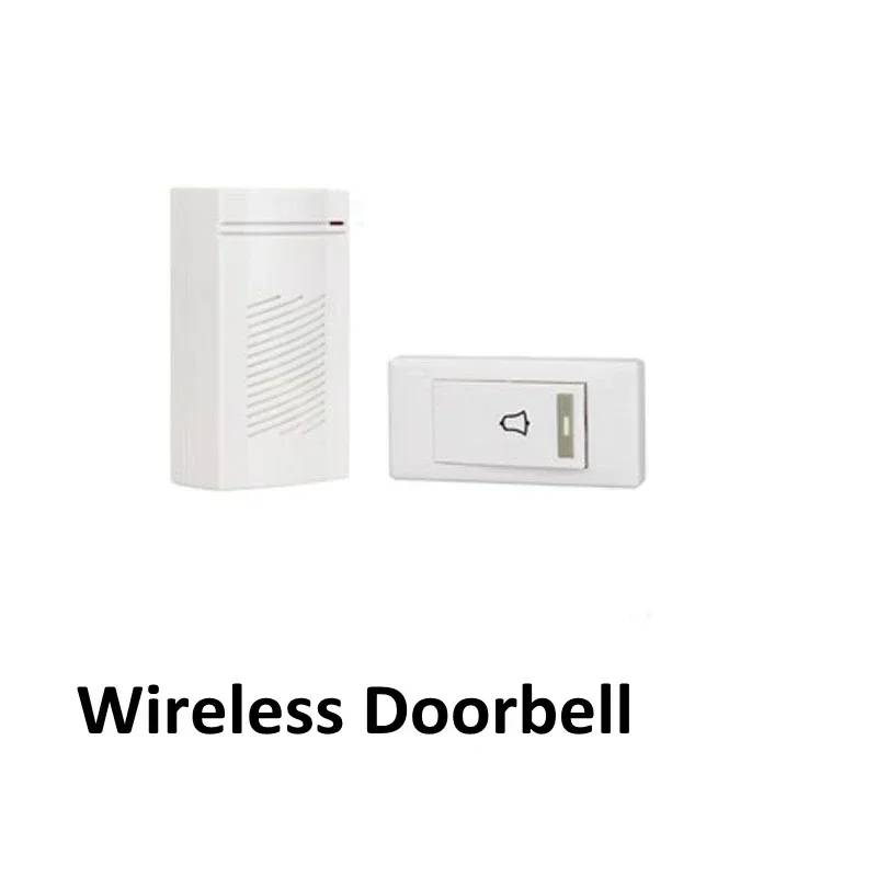 Wireless Doorbell Gate Alarm Doorbell Stable Sensitivity Smart Home Battery Chime Doorbell Intercom System 12 Tune Songs