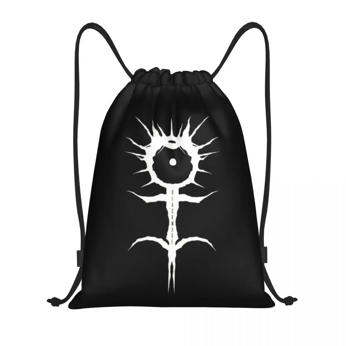 

Custom Rapper Ghostemanes Drawstring Bags for Shopping Yoga Backpacks Women Men Vintage Metal Rock Sports Gym Sackpack