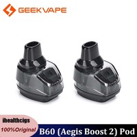 2Pcs/Pack Original GeekVape B60 Aegis Pod Boost 2 Cartridge With 5ml Pod For Electronic Cigarette B60 (Aegis Boost 2) Pod Kit