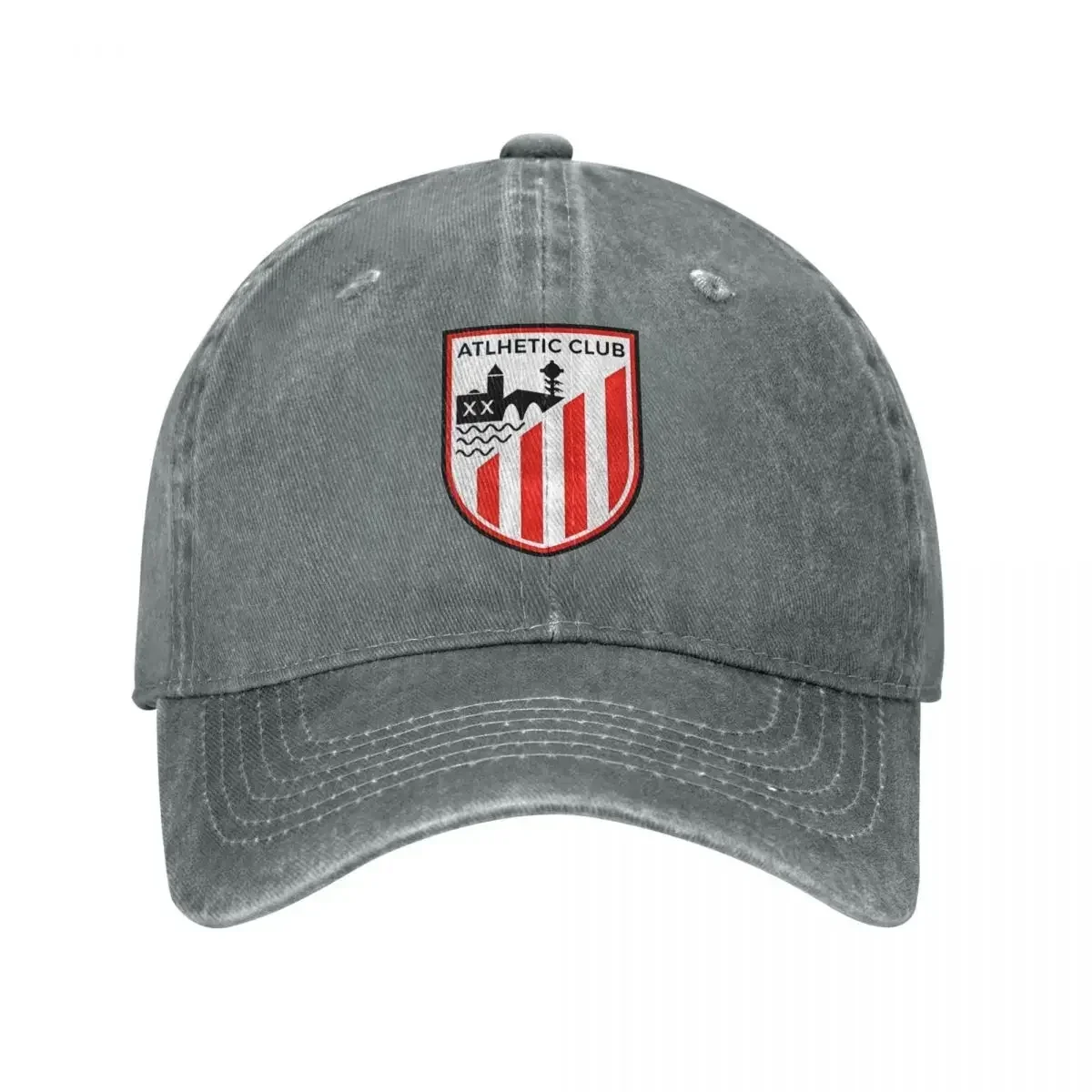 Gorras de Béisbol Vintage del Club Atlético Bilbao, Unisex, Desgastadas, Lavadas, Gorra para el Sol, España, para Actividades al Aire Libre, Gorras de Regalo