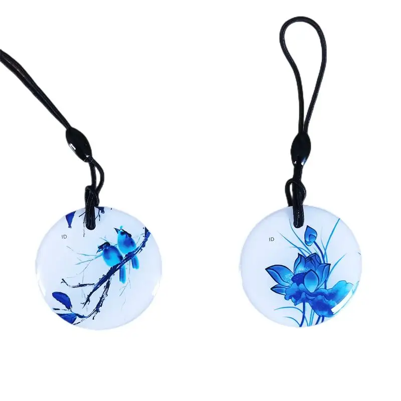 رقاقة ذكية فارغة RFID لعلامة مفاتيح القرب ، معرف قابل للكتابة بنمط متعدد ، معرف قابل لإعادة الكتابة ، نسخ EM4100 ، EM4305 ، T5577 ، 1