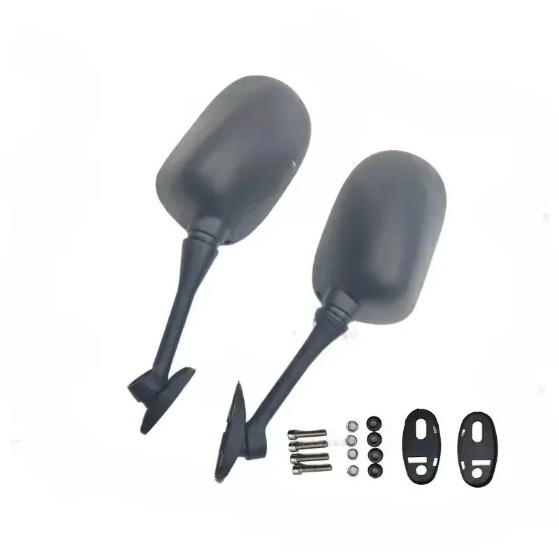 2 قطعة 2003 2004 2005 2006 2007 جديد ل CBR600RR Blackt دراجة نارية مرايا الرؤية الخلفية عاكس مرآة الرؤية الخلفية #5