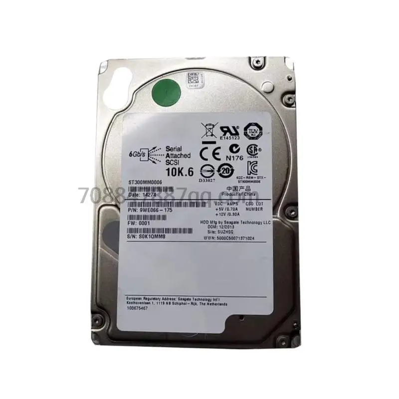 

original 100% authentique ST300MM0006 300GB 10000 SAS 2.5