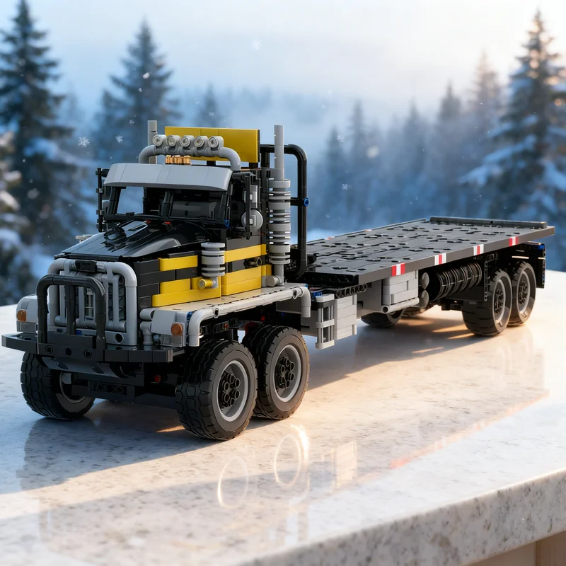 

2559pcs MOC Western Star Twinsteer Technical Model Building Blocks Creative DIY Gift Display Decor Assemble Premium Adult Kids