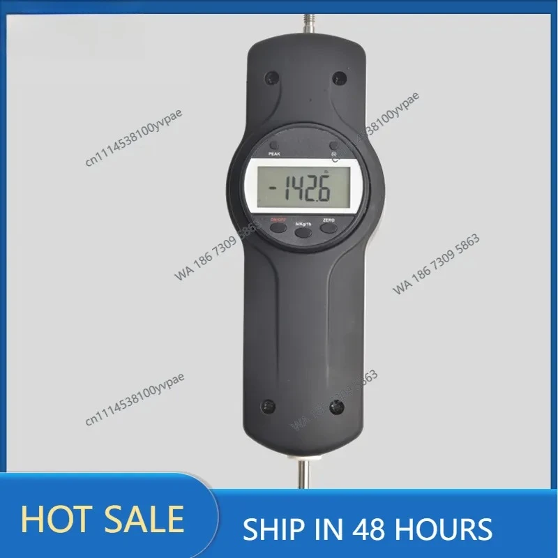 Digital push-pull force meter Digital spring pressure meter red glue push-pull force meter Electronic components Strength