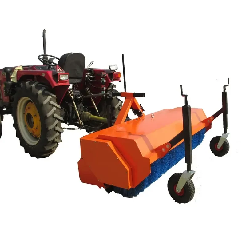 2026Hot Tractor Attached Rotary Sweeper for Road Dust and Debris Floor Sweepers