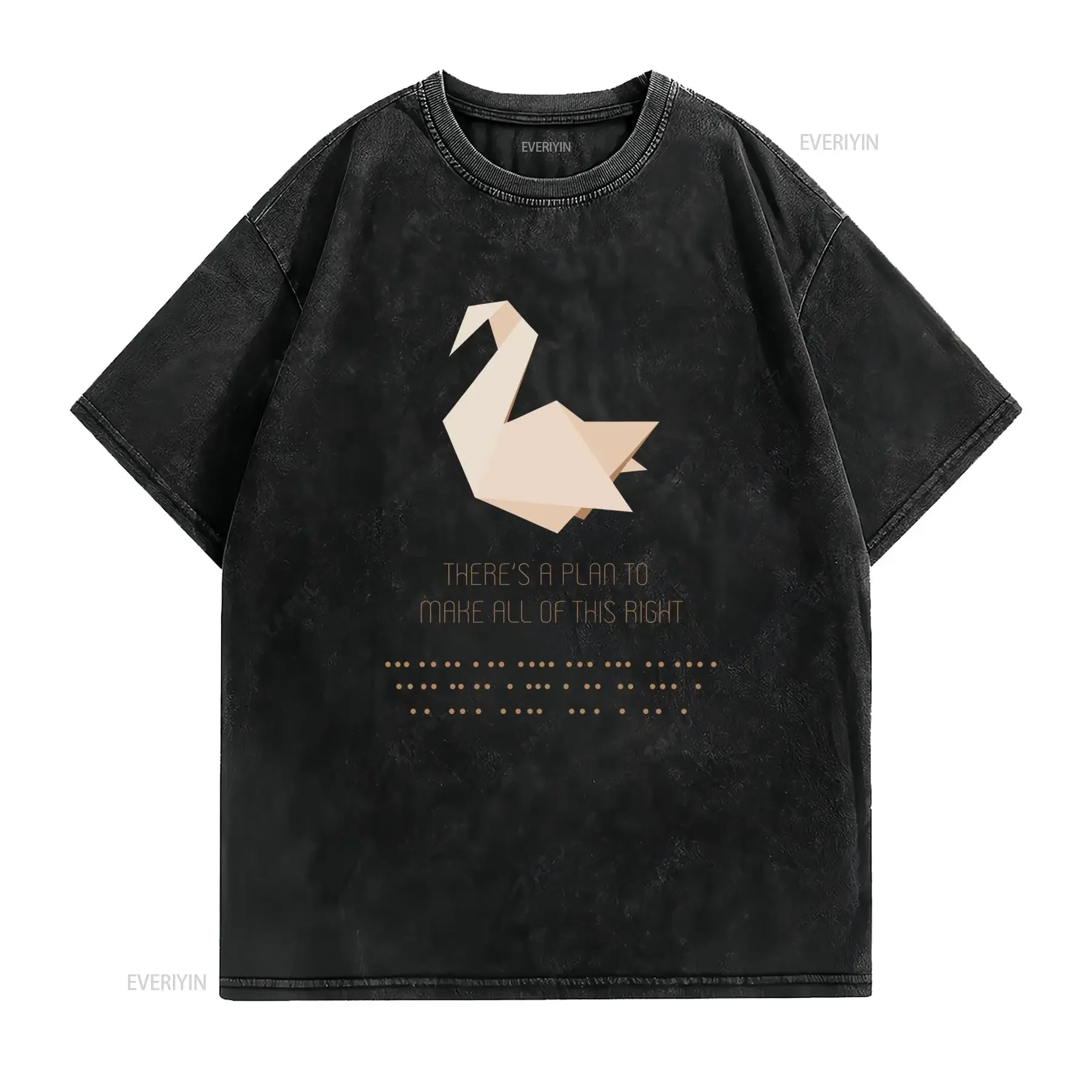 Maglietta Uomo Prison Break Taglia 4XL Casual Girocollo Vestibilità Regolare con Design There's a Plan to Make All of vintage