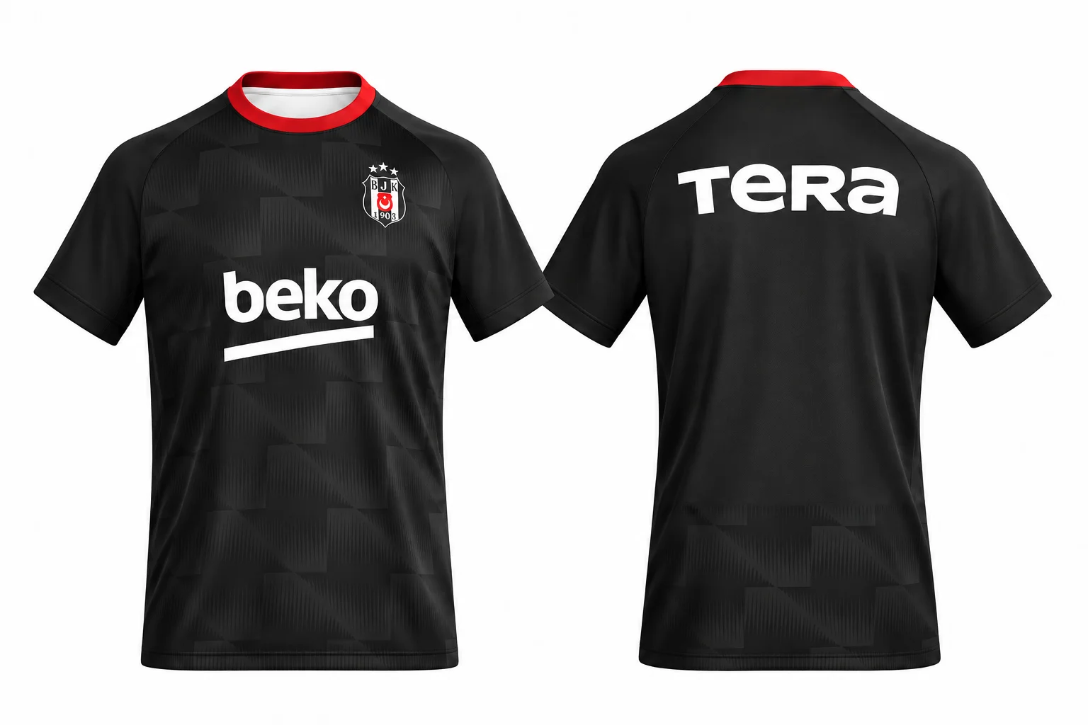 26/27 Men Women Kids Besiktas Home Away Third Soccer Jersey, Short Sleeve Breathable Football Shirt for Fans And Gifts For Lover