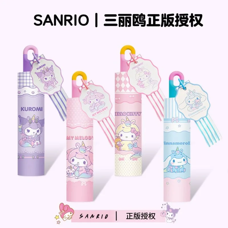 

Hello Kitty My Melody Anime Kawaii Sanrio Ins Fashion Automatic Umbrella Cute Cinnamoroll Foldable Sunblock Rain Umbrella Gifts