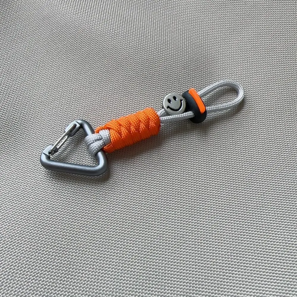Dopamin-Stil Handy-Lanyard mit Anti-Verlust-Haken aus Aluminiumlegierung, tragbarer Autoschlüsselanhänger, niedliche Anhänger-Dekoration – Detail 3