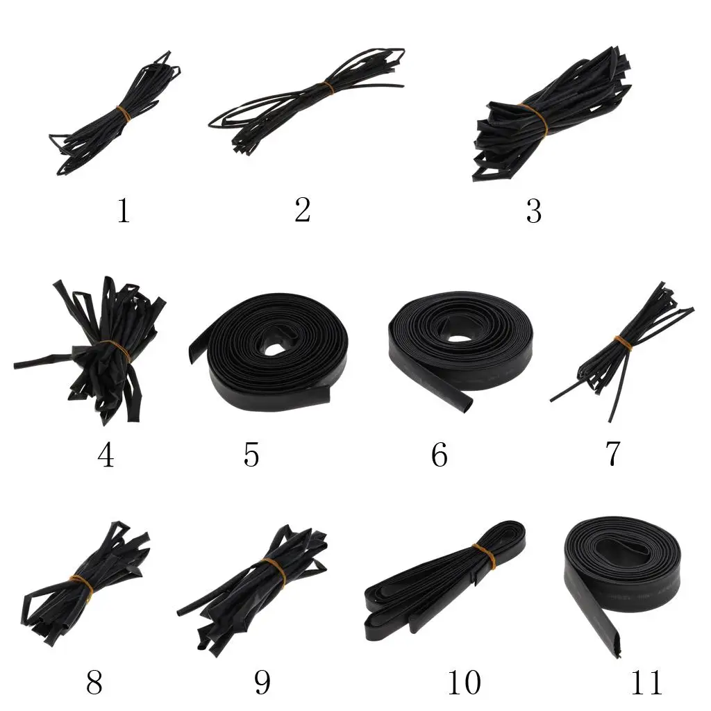 Heat Shrink Tube Rubber Material Adhesive Lined Polyolefin Sleeving Wrap for Electrical Cable Bonding