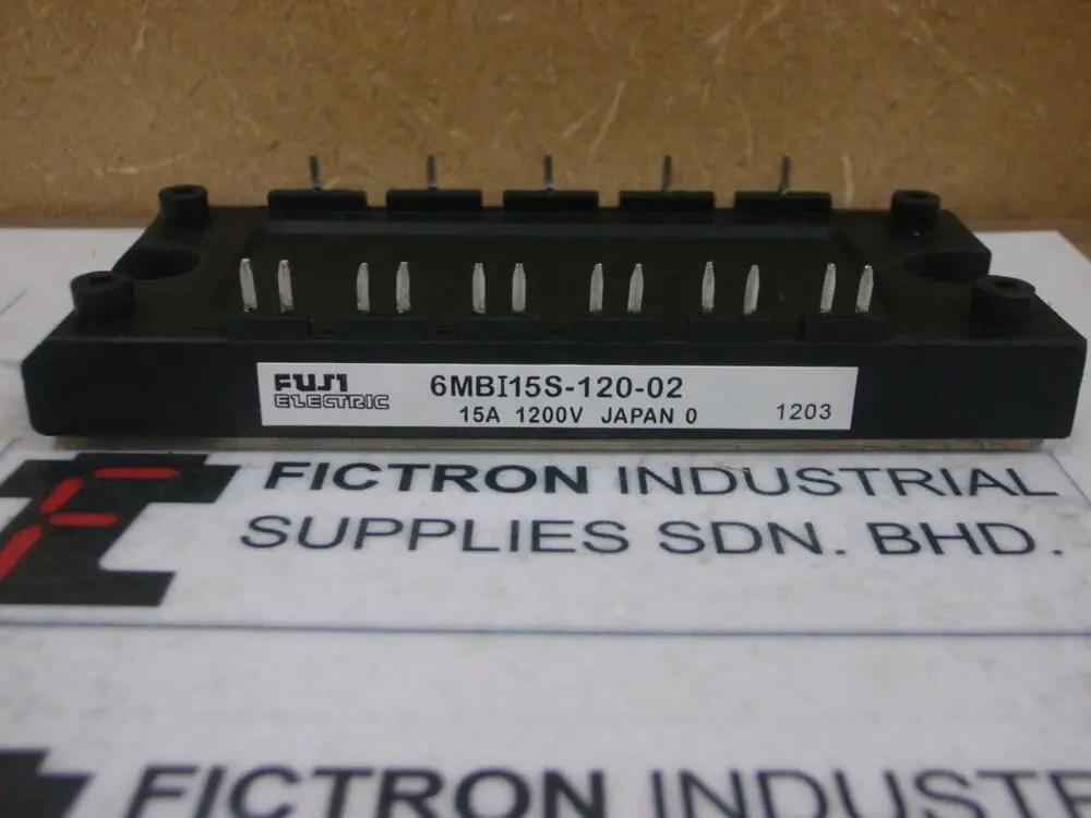 

NEW 1PCS 6MBI15S-120-02 FUJI IGBT MODULE 6MBI15S120-02