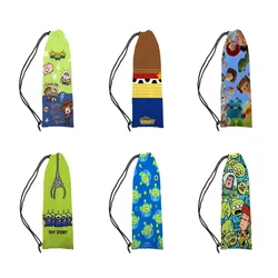 Disney Toy Story Woody Buzz Lightyear Alien Anime periferiche Print Badminton racchetta cintura protettiva borsa zaino portatile regalo