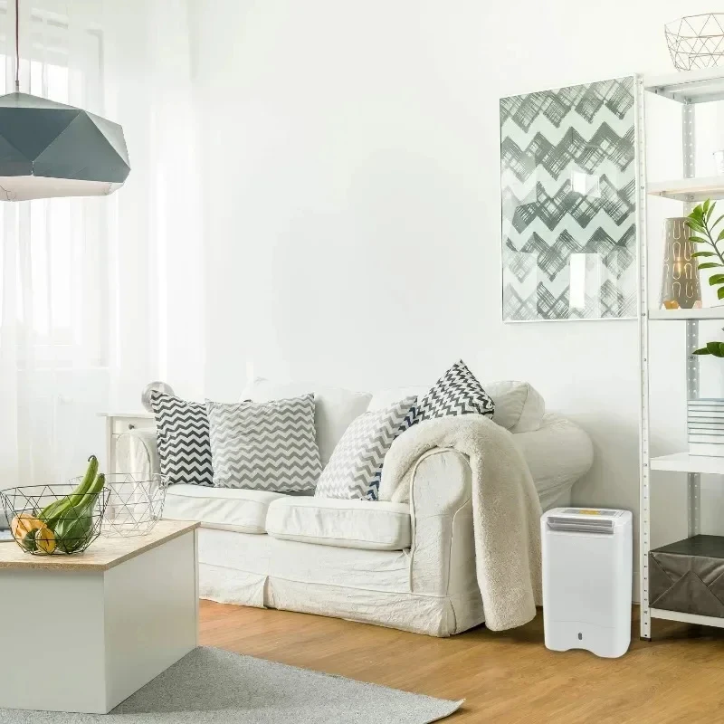 مزيلات الرطوبة المجففة في منطقة صغيرة ، مدمجة وهادئة ، مع خرطوم تصريف مستمر للمساحات الصغيرة