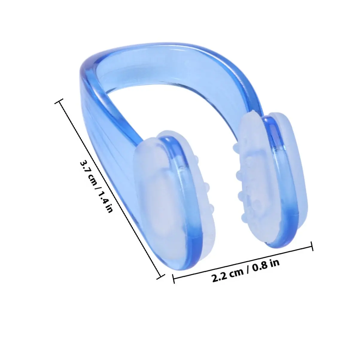 2Pcs Swimming Nose Clip Sturdy Reusable Nose Protection Adult Swimming Nasal Splint Sports Gear Swim Sets
