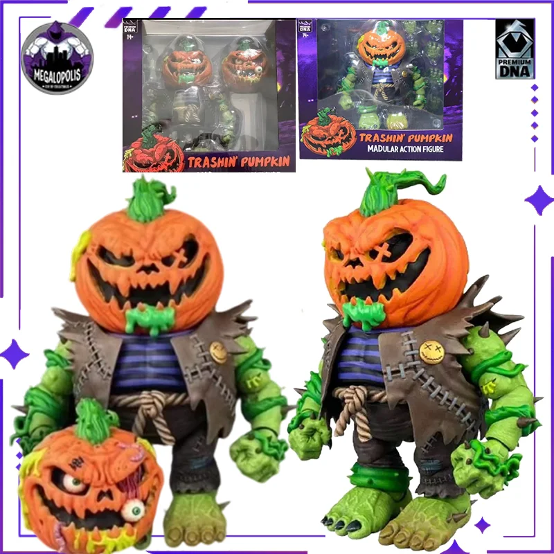 [Disponibile] Megalopolis Original Madballs DNA Fantasmi Zucca Granitore Halloween Cutable Doll Tide Play Modello Giocattolo Regalo Ornamento