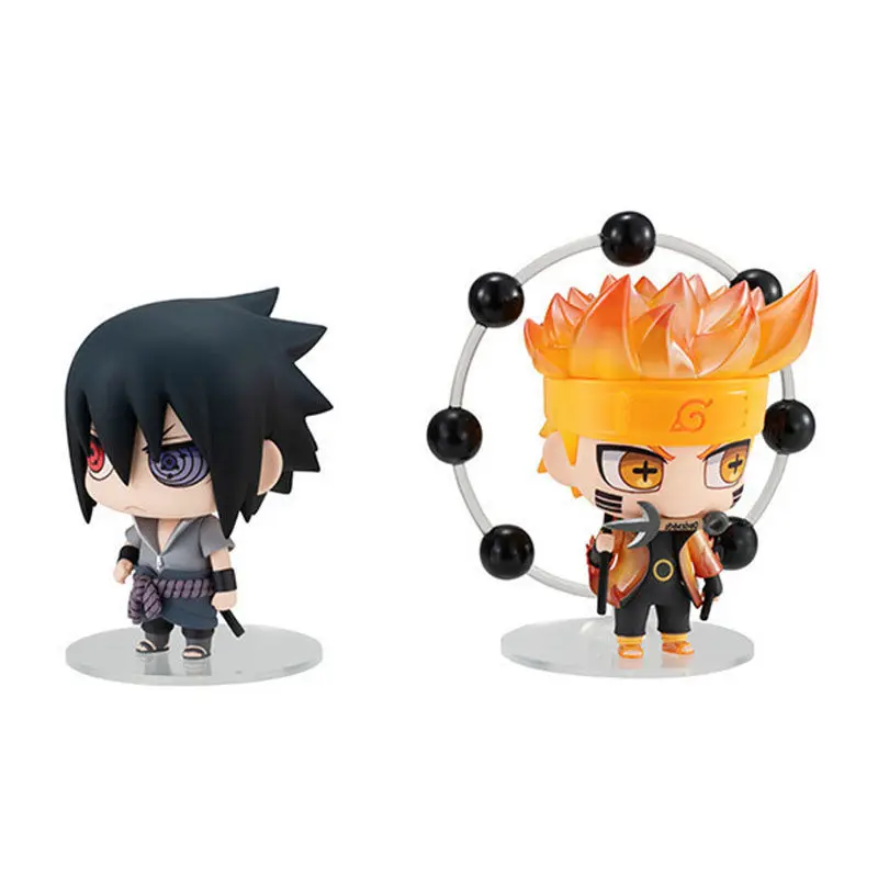 Anime Naruto Action Figure Naruto Sasuke Kakashi Itachi Modell Spielzeug Desktop Ornament Dekoration Geschenk Junge Mädchen