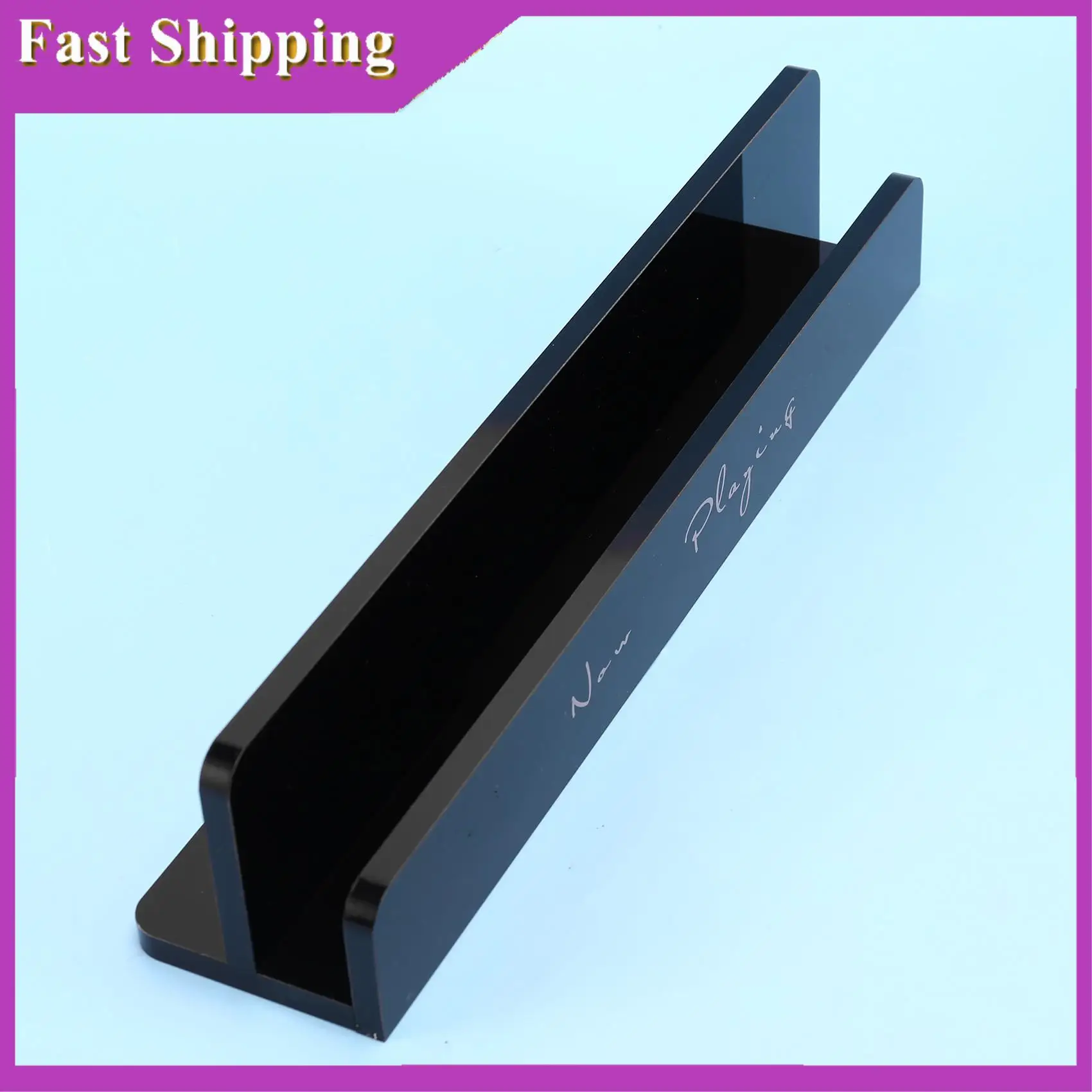 ABRI-Now Playing Acrylic Display Stand For LP Vinyl Record / Deluxe Packaging