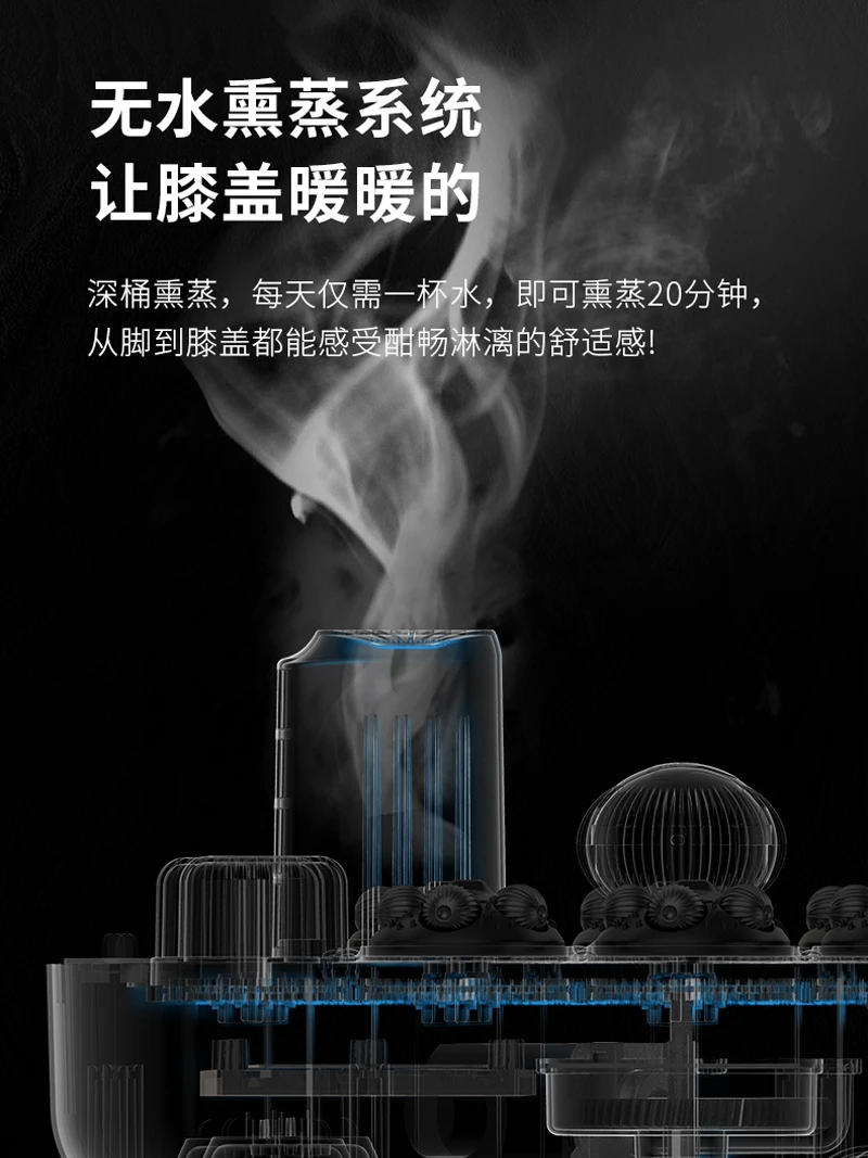 Chigo พับ Massagers ความร้อนอ่างฟุตสปาเท้าแปรงนวดขัดผิวไฟฟ้าถัง Tropical อัตโนมัตินวด Massage เครื่องดีท็อกซ์