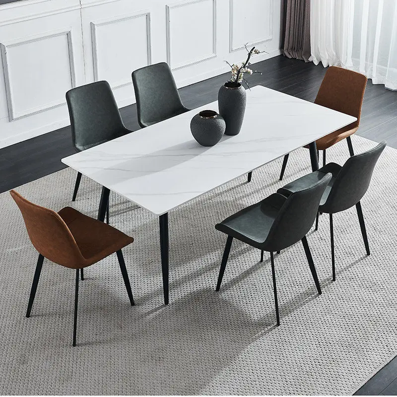 Restaurant Kitchen Dining Table Conference Center Nordic Modern Dining Table Luxury Lounge Reception Mesa Commercial Furniture