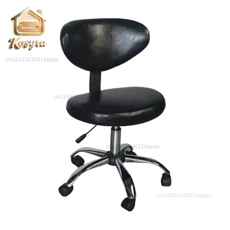 Compact Adjustable Office Chair Ergonomic Swivel Task Chair for Small Spaces Home Desk Seating Movable with Wheels Gaming Chair